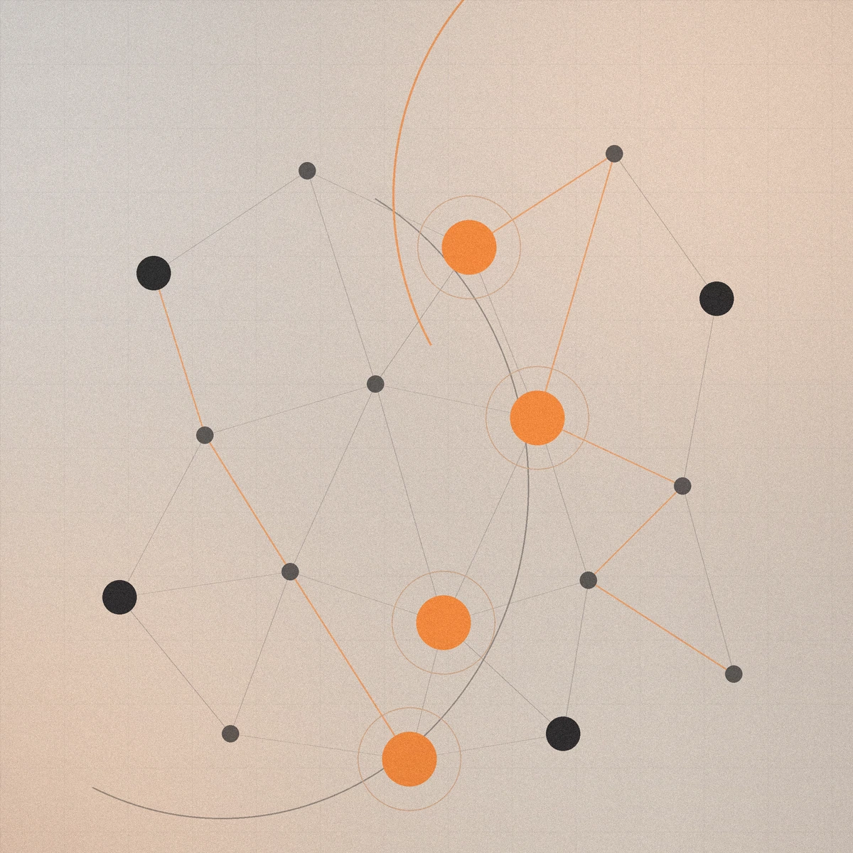 Abstract network of connected systems